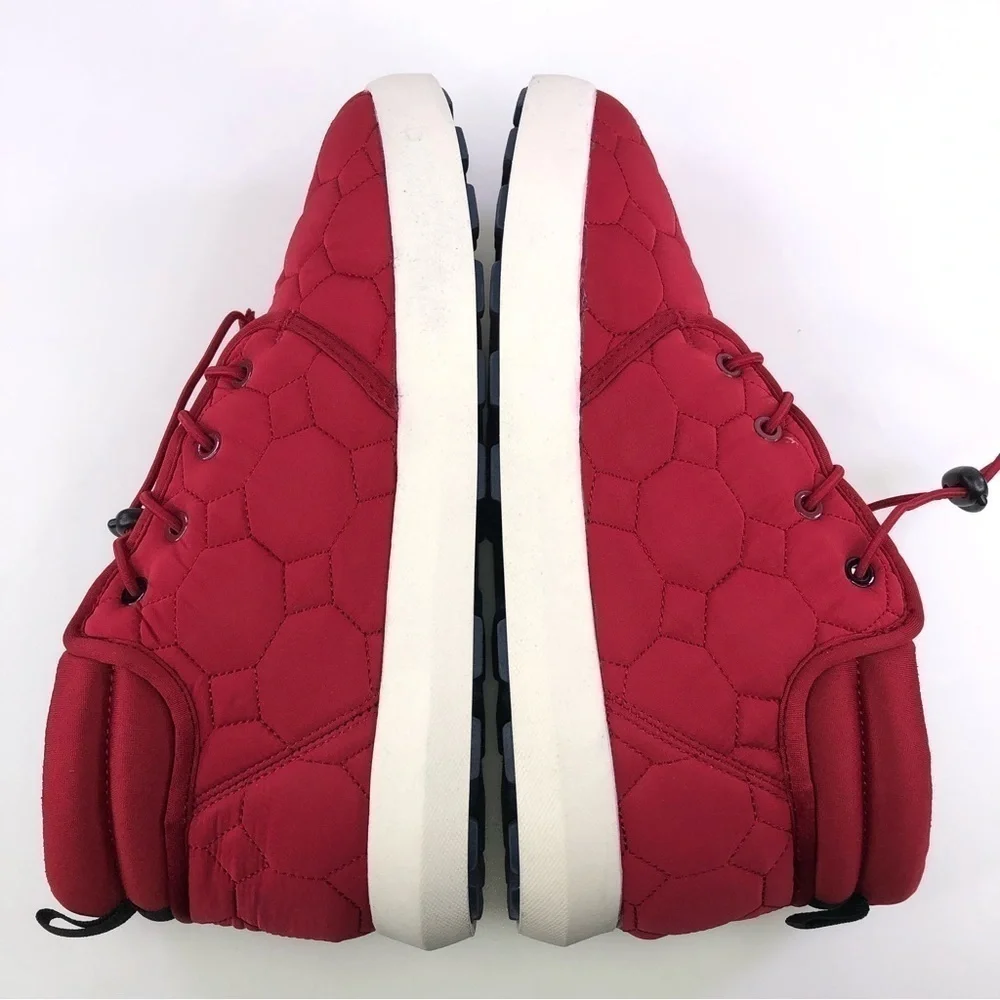 Sun Stone Fin Quilted Lace-Up Puffer Mens Boots, Size 10.5M - Picture 6 of 10